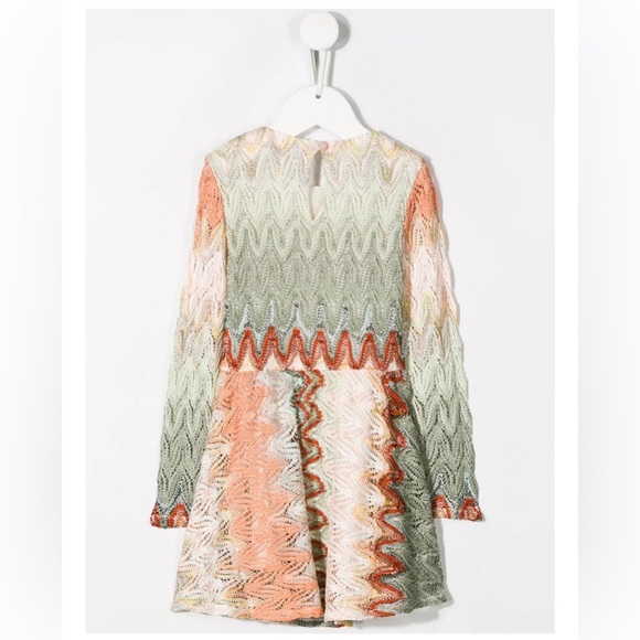 Missoni Kids Swirl Pattern A-line Dress size 4 - Picture 3 of 7